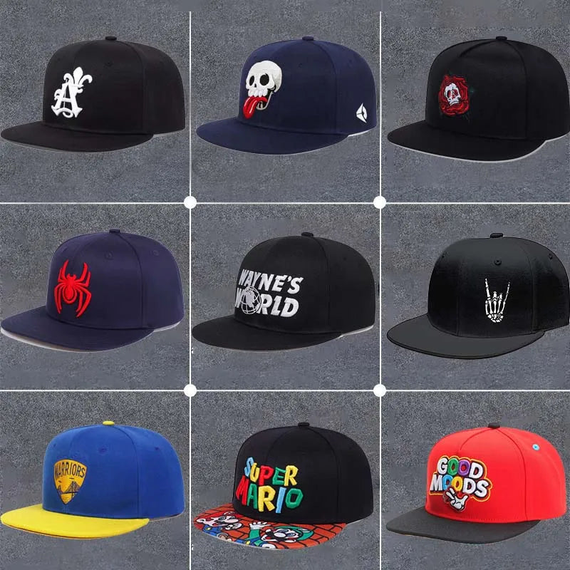 New High Quality Gorras Para Hombres Unisex Luxury Baseball Caps for Men Women Adjustable Snapback Hat HipHop DadHatsTrucker Hat