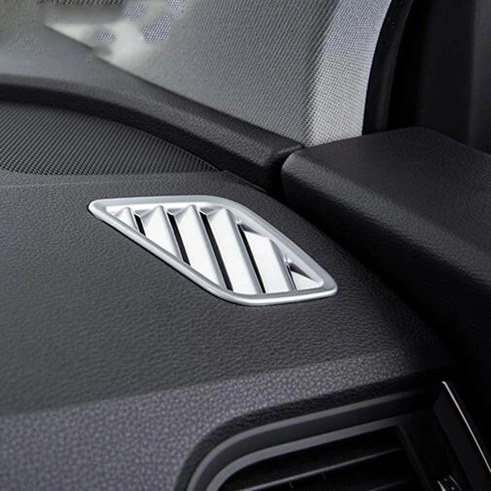 For Audi Q5 2018-2020-2022 Accessories LHD Car Side Air Conditioning AC Outlet Vent Decoration Cover Trim Car Styling