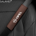 Car Interior Seat Belt Protective Cover For Opel Astra Insignia Corsa Zafira Meriva Mokka Vivaro Vectra Antara Accessories