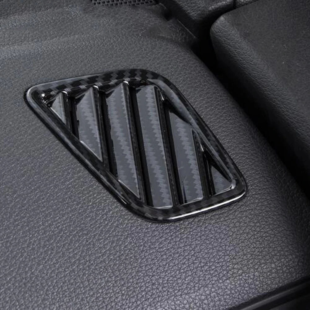 For Audi Q5 2018-2020-2022 Accessories LHD Car Side Air Conditioning AC Outlet Vent Decoration Cover Trim Car Styling