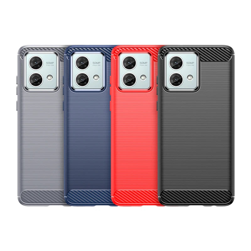 For Motorola Moto G84 5G Case For Moto G84 Cover 6.5 Inch Carbon Fiber Shockproof Silicone Bumper For Motorola Moto G84