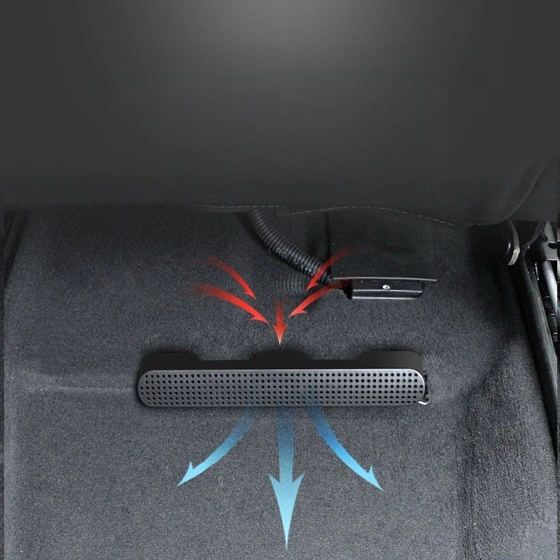 For Rear Seat AC Vent Protective Cover, Anti-Clog Mod Accessory for Porsche Cayenne/Macan