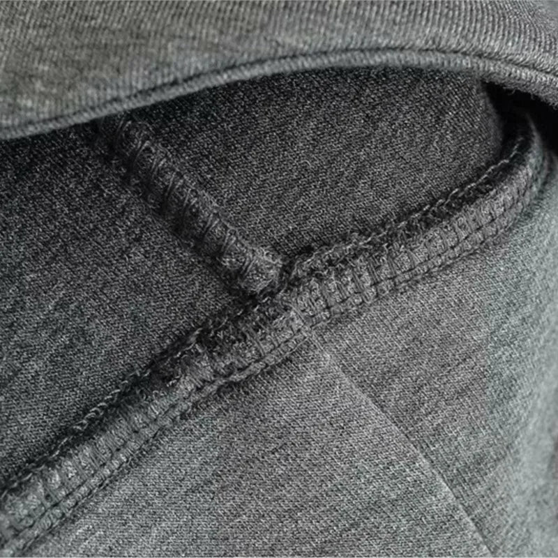 Alobee Autumn Women Gray Black Jacket With Hood Long Sleeve Zipper Jacket Coat Woman Loose Casual Big Pocket Outerwear Coat Tops