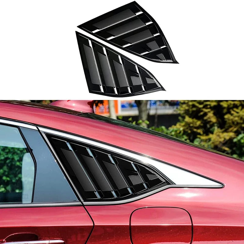 For Honda Accord 10th Gen Accessories 2018 2019 2020 2021 2022 Sport Style Air Vent Cover Rear Side Window Louvers