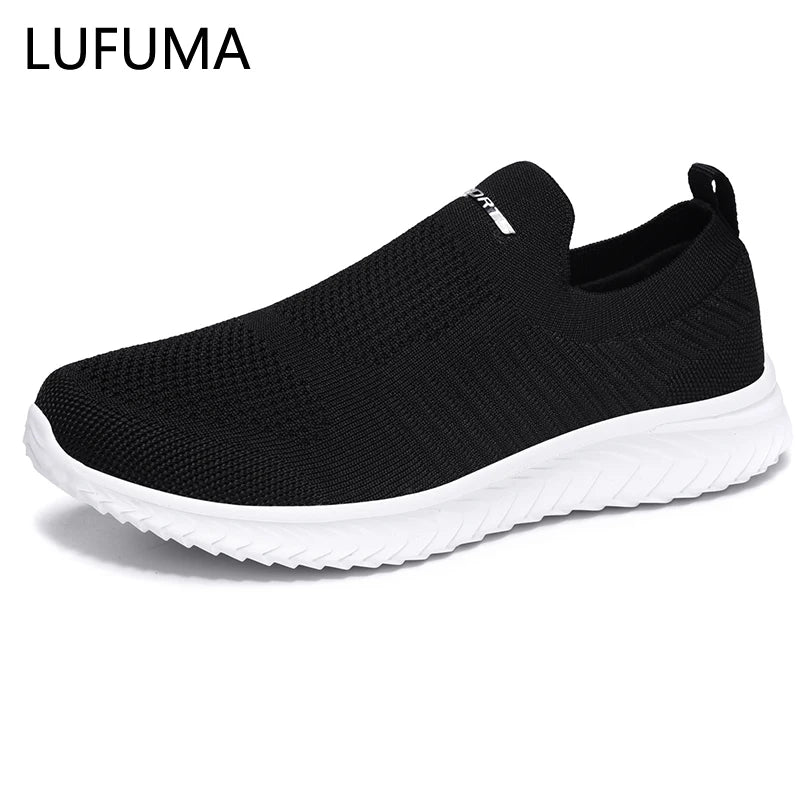 Summer Fashion Men Sneakers Breathable Men Shoes Fashion Slip On Sneakers For Men Cheap Men Loafers Shoes Without Laces
