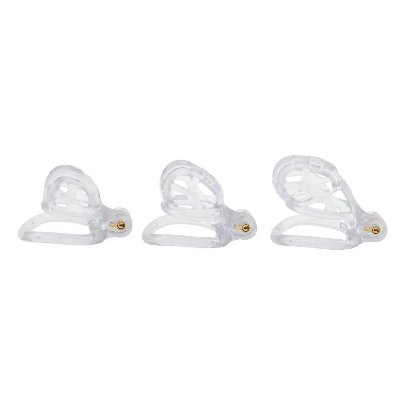 Jaula castidad Cobra 6 colores para hombres,cerradura pene con anillos pene 4 tamaños,Dispositivo Castidad CB para hombres Gay