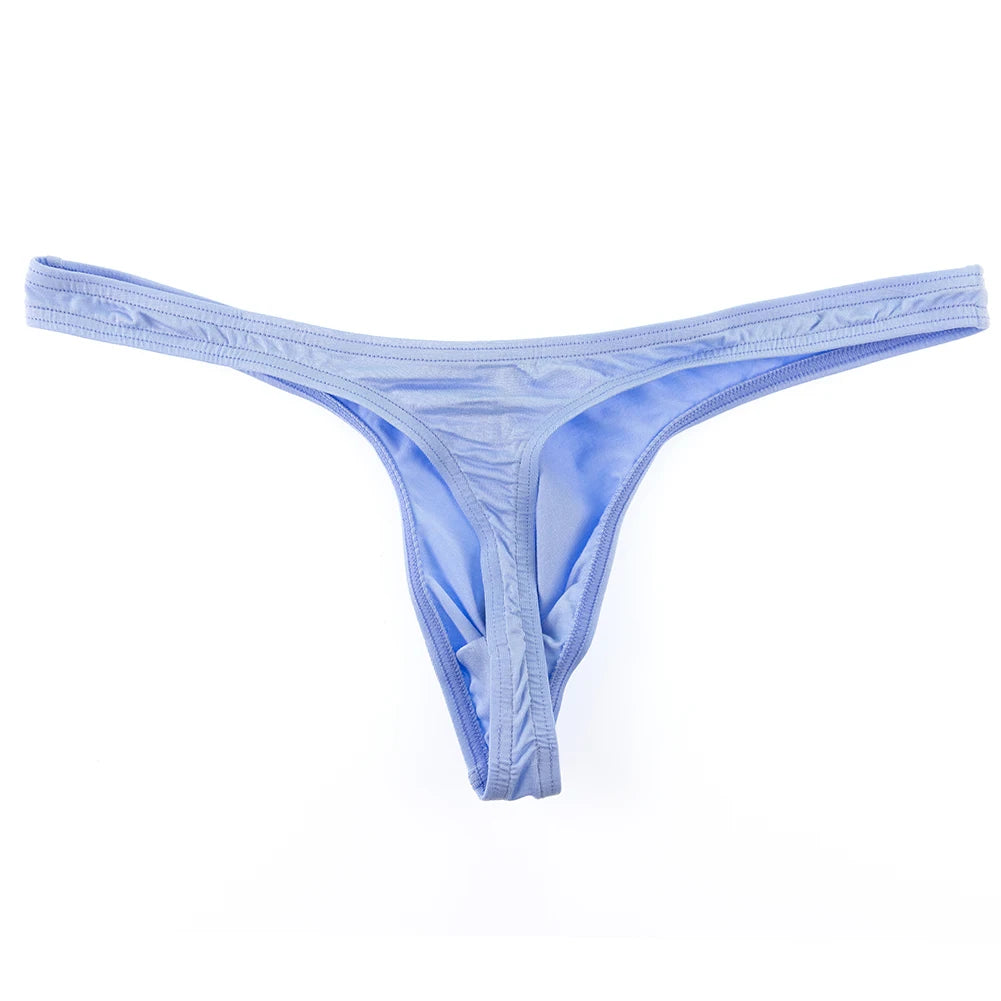 Men Underwear Breathable Thongs And G Strings Brave Person Male Panties Modal Bikinis Tangas Hombres