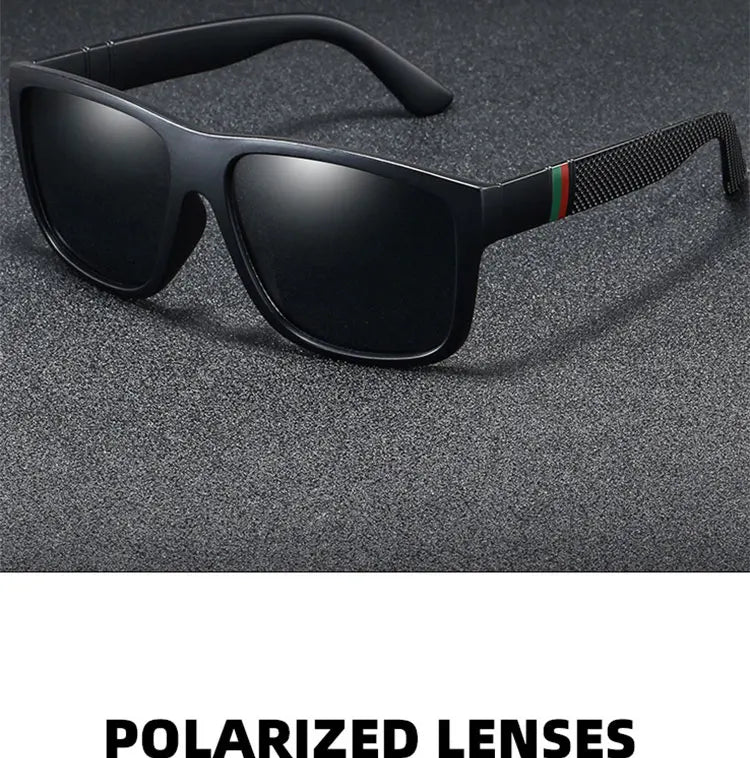 Fashion Polarized Sunglasses Men Square Brand Designer Mens Sunglass For Driving Fishing Glasses lentes de sol de hombres UV400