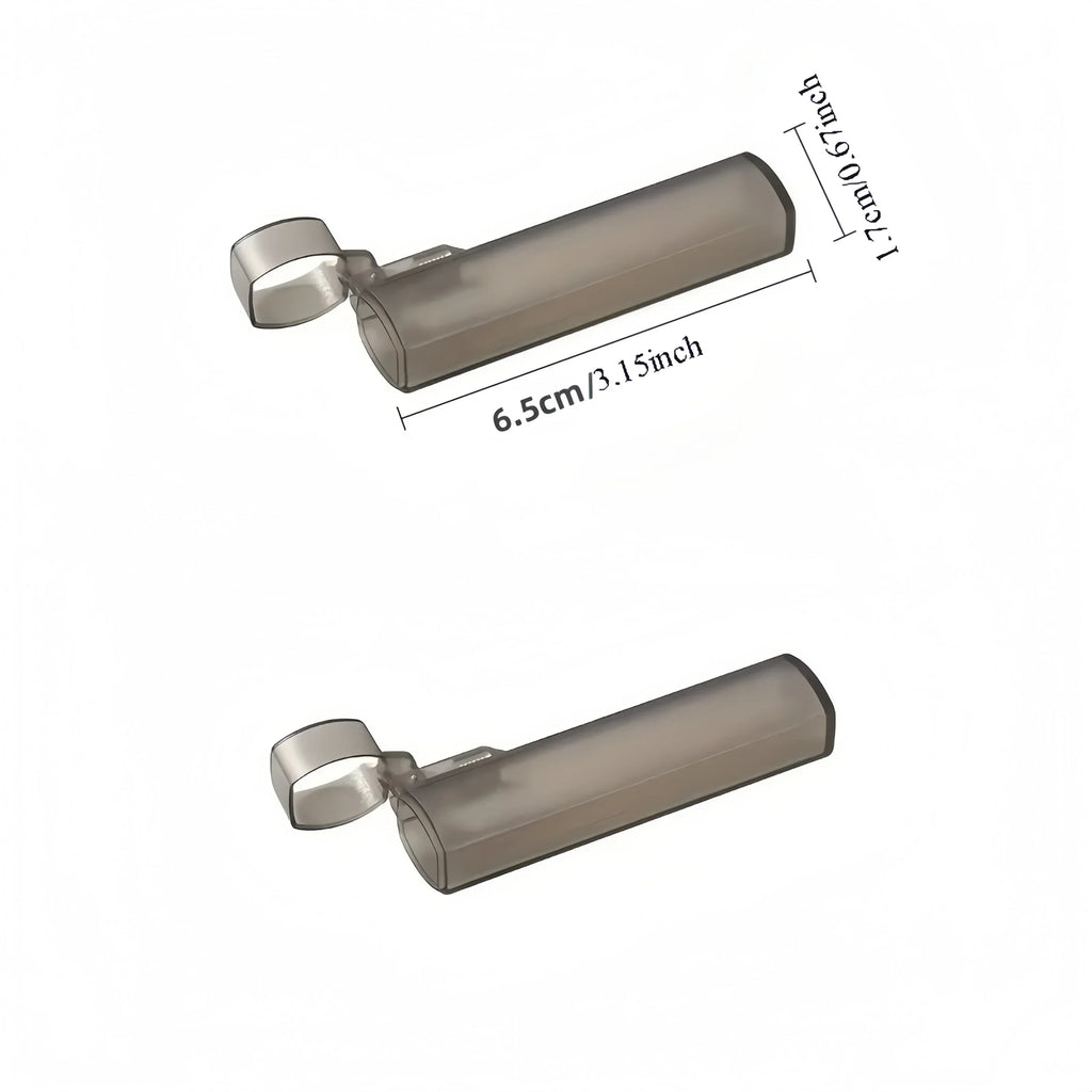 Kitchen, and Restaurant Supplies, Plastic Portable Toothpick Case - Clear Toothpick Holder for Outdoor Travel