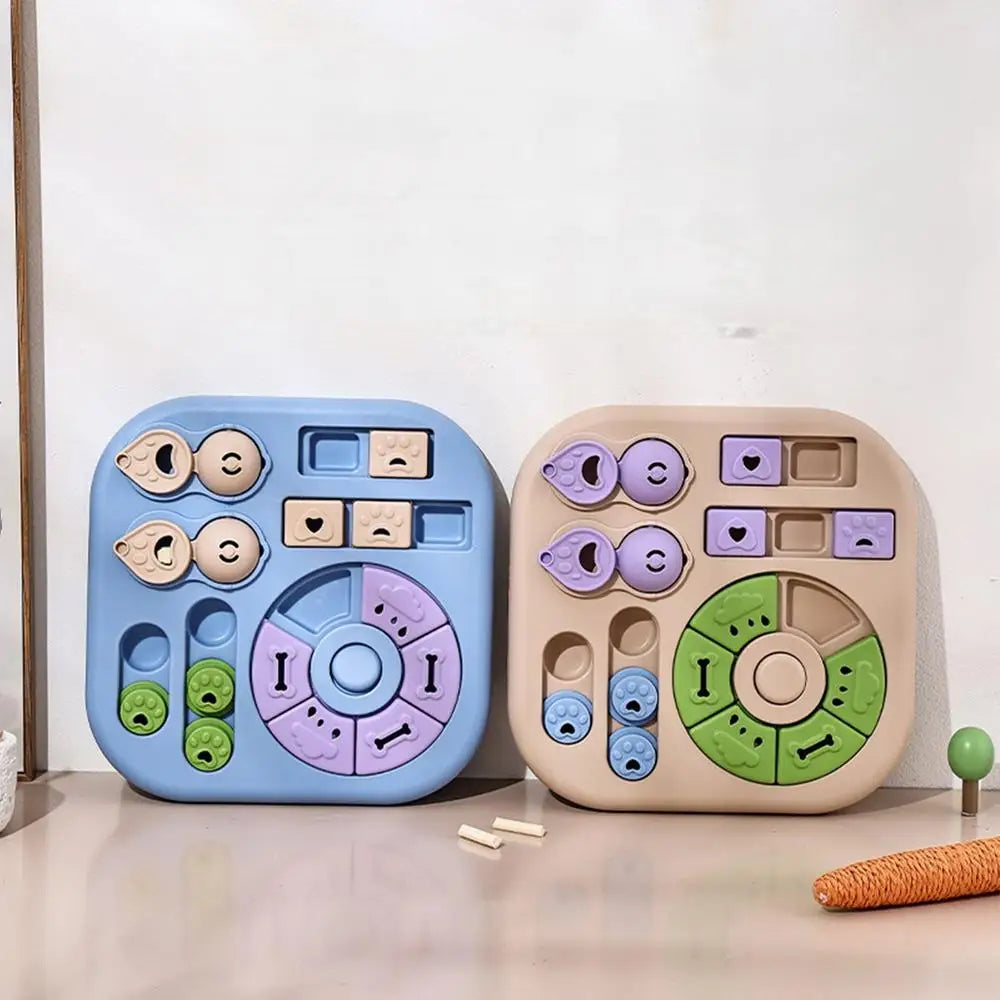 Interactive dog educational toy, interactive treat dispenser, suitable for training and intellectual development, for dogs cats