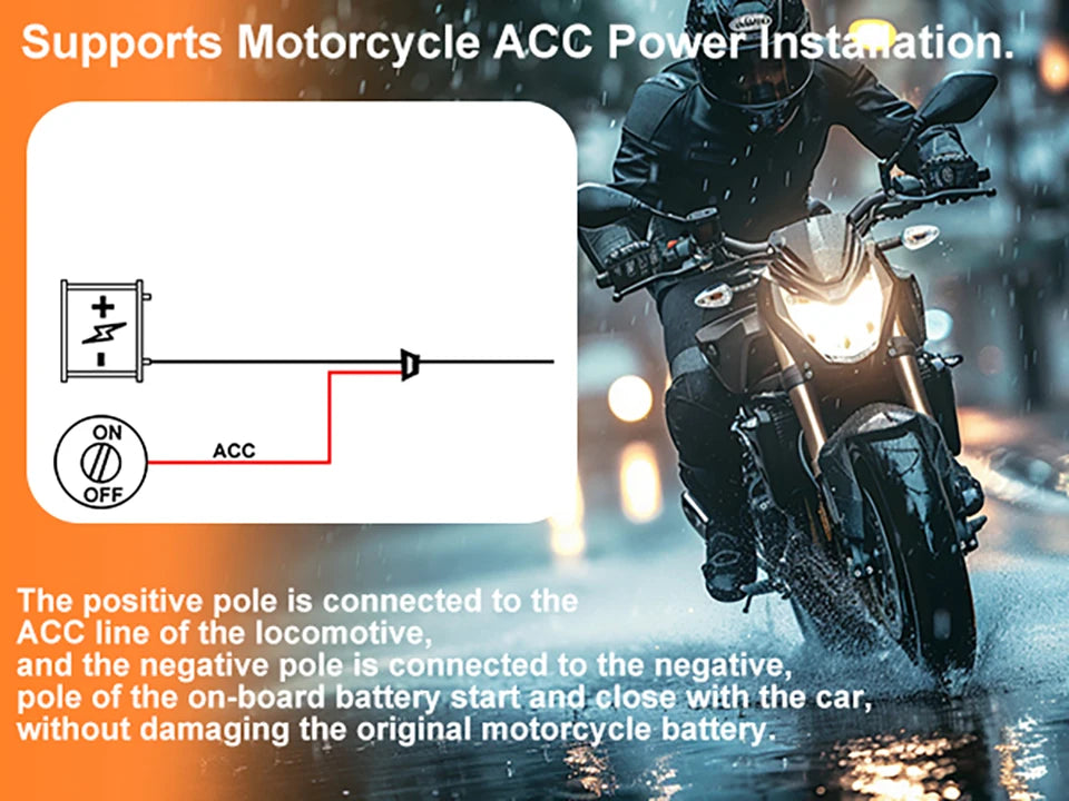 Motorcycle Safety Kit 24GHz BSD Radar Blind Spot Monitor & Lane Change Alarm IP67 Waterproof Moto Warning System accesorios moto