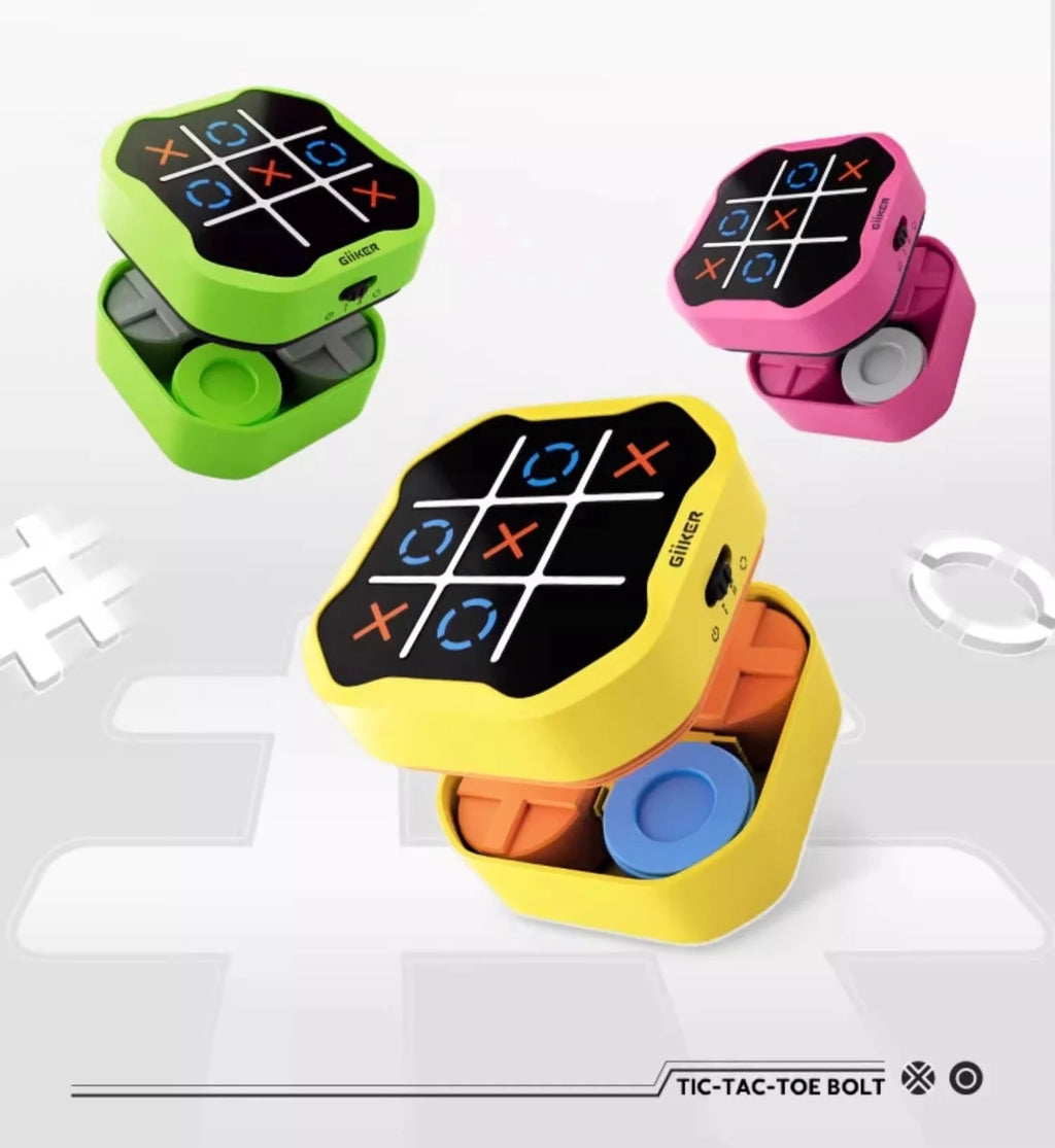 Giiker Tic Tac Toe 4 In 1 Electronic Puzzle Board Game Multiplayer Battle For Family Party Adults Leisure Entertainment