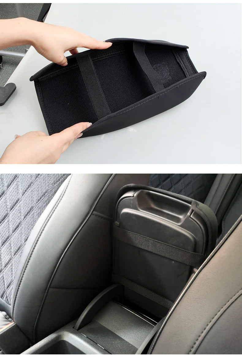 Car Accessories For Skoda Kodiaq 2017-2024 Car Center Console Arm Rest Protection Cushion Armrests Storage Box Cover Pad