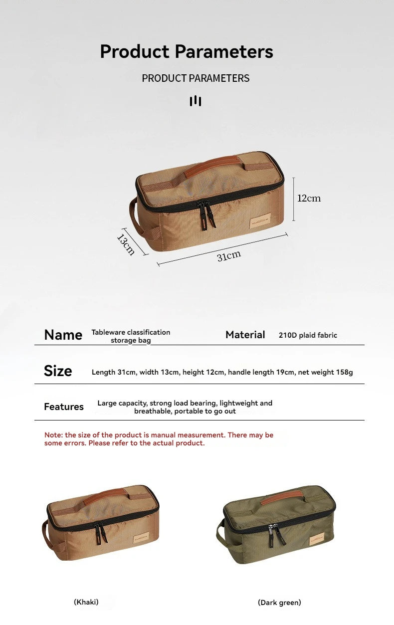 SUNDICK Handheld Sorting Bag, Tableware Classification Storage Bag, Stove Head, Gas Cylinder Storage Bag, miscellaneous Bag