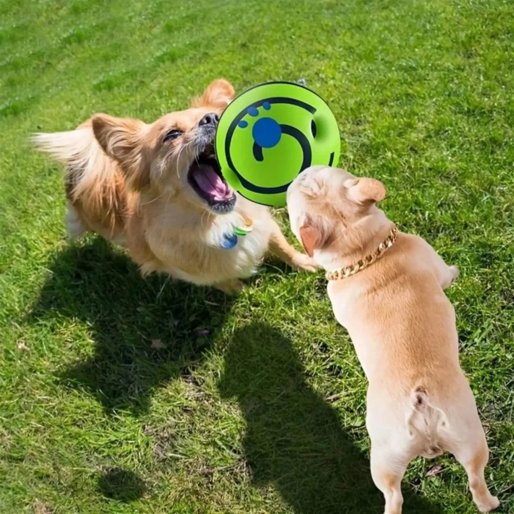 Funny Interactive Giggle Ball - Balls for Dog IQ Training, Pet Interactive Toy, Stimulating Play, Mental Stimulation
