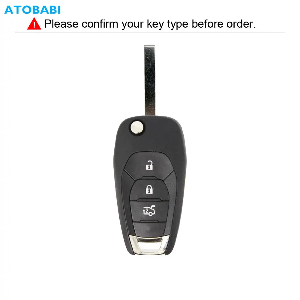 Leather Car Key Case Auto Accessories For Chevrolet Cruze 2016 2017 2018 Sonic Spark Trax 2019 Remote Fobs Cover Keychain Holder