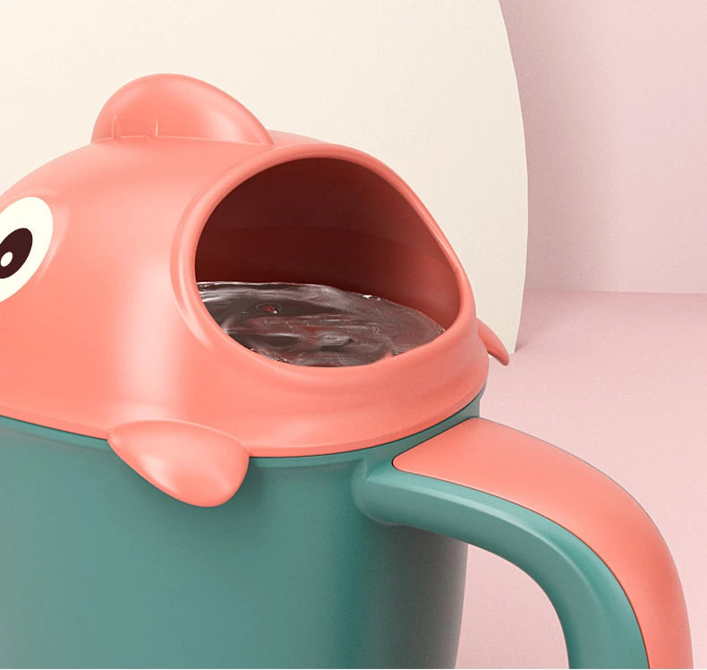 Baby Bath Shampoo Rinse Cup Bath Shower Washing Head Children Bathing Baby Shower Spoons Child Washing Bathroom Accessories