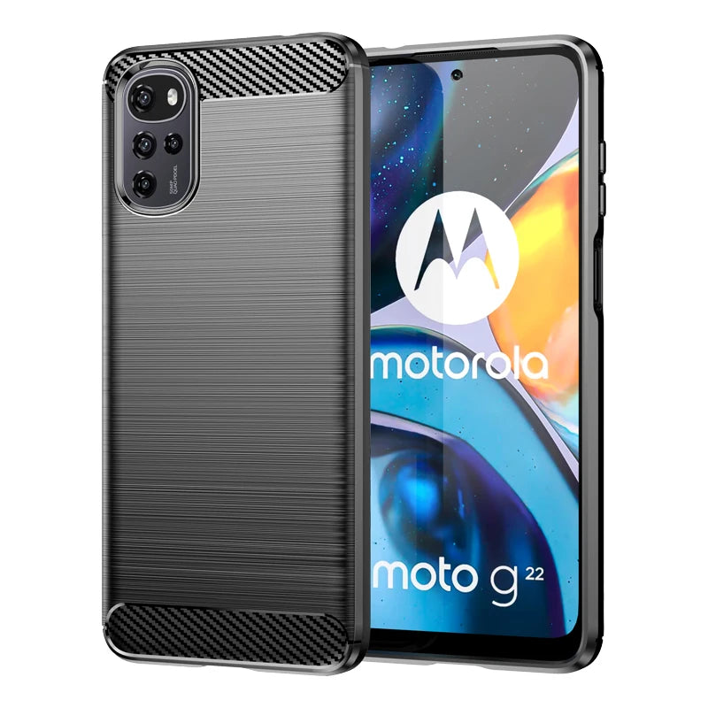 For Motorola Moto G22 Case For Motorola Moto G22 Coque Shockproof Protective Silicone Phone Bumper For Moto G22